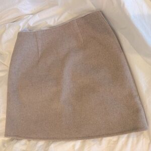 Perfect Club Monaco wool grey lilac skirt!!! Cozy for winter!